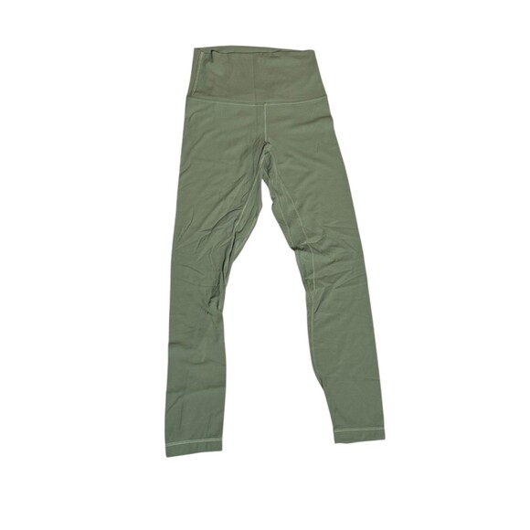 Lululemon leggings align Womens 4 Green High Rise Yoga Athletic Gym - Picture 1 of 4
